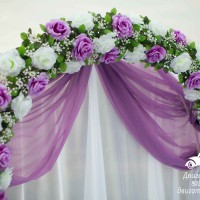 цветочная арка на свадьбу и выездную регистрацию